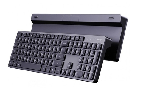 Bàn phím không dây 2.4Ghz chống nước 104 phím Ugreen 90250 cao cấp