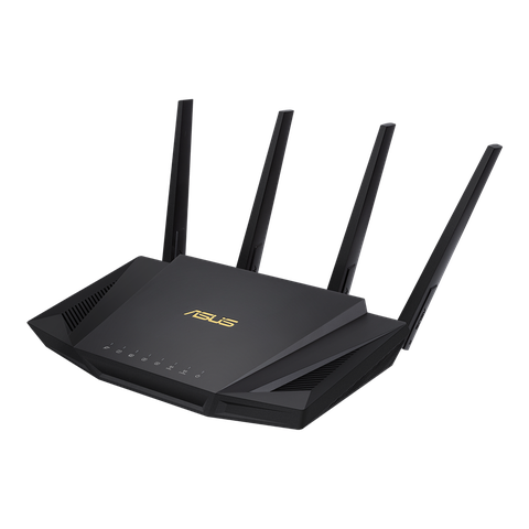 Router Wifi 6 ASUS RT-AX58U gaming Băng tần kép 3000mpbs