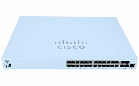 CBS350 Managed 24-port 10GE, 4x10G SFP+ (combo with 4 x 10G copper ports) - CBS350-24XT