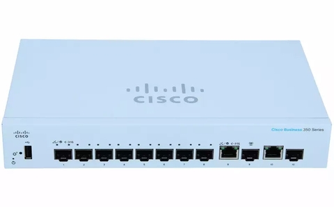 CBS350 Managed 8-port 1G SFP, 2x1G Combo - CBS350-8S-E-2G