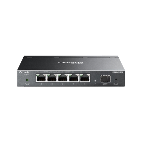 ES206X-M2 Switch Easy Managed Omada 5 Cổng 2.5GBASE-T Với 1 Khe Cắm SFP+ 10GE