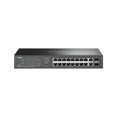 Omada Easy Managed Switch 20 cổng Gigabit ES220GP với 16 cổng PoE+