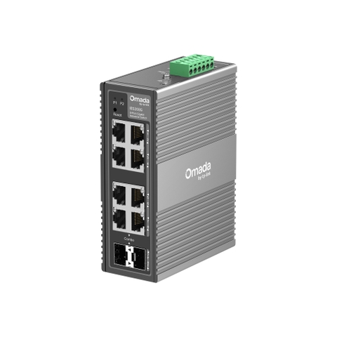 Bộ chuyển mạch công nghiệp Easy Managed Gigabit 8 cổng Omada IES208G