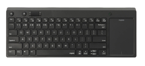 Bàn phím cảm ứng không dây Rapoo K2800 màu đen