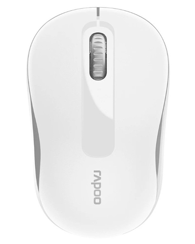 Chuột vi tính quang không dây Rapoo M10-Plus trắng
