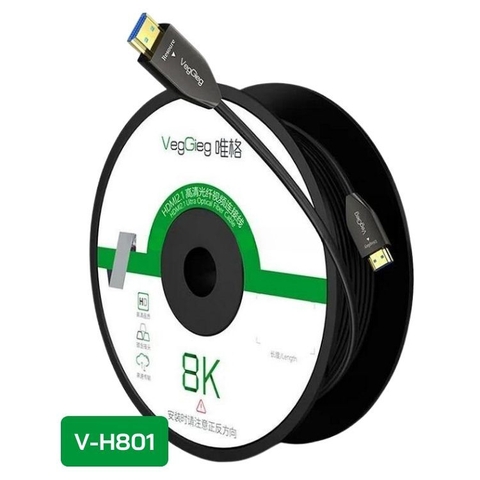 Cáp HDMI 2.1 Quang VegGieg 8K60Hz V-H801 (dài 20-50m)