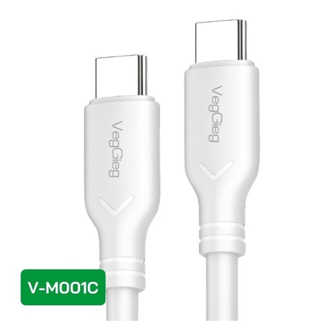 Cáp Sạc Nhanh VegGieg Type-C 60W V-M001C