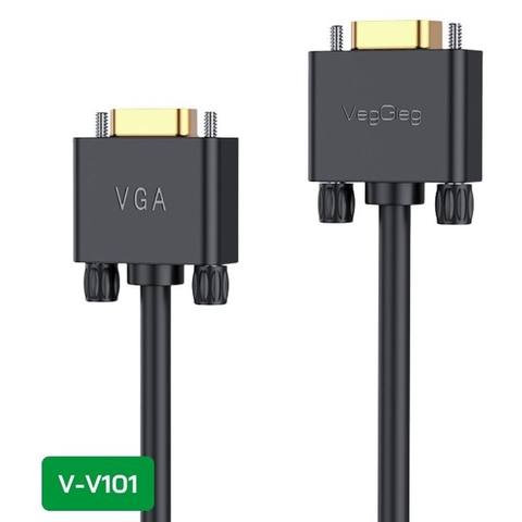 Cáp VGA 3+6 VegGieg V-V101 (dài 1,5 - 5m)