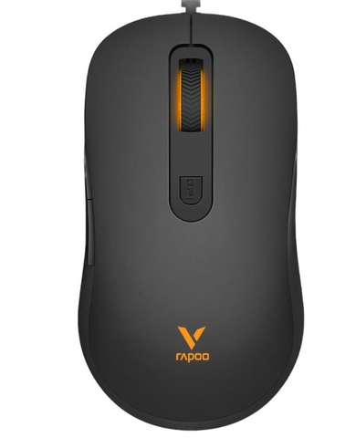 Chuột quang gaming có dây Rapoo V16S màu đen