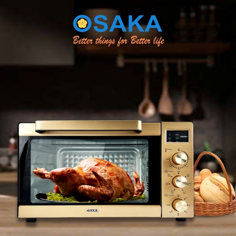 LÒ NƯỚNG THÙNG OSAKA TO-45LB - ĐẶC BIỆT CHỨC NĂNG RÃ ĐÔNG