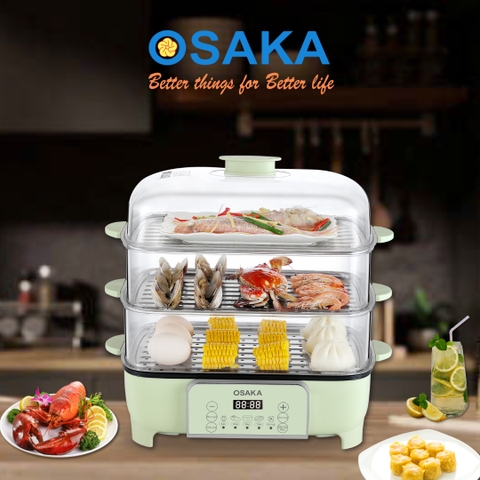 NỒI LẨU HẤP THỦY NHIỆT ĐA NĂNG OSAKA MP-888 NGON NHƯ NHÀ HÀNG CHANG KANG KUNG