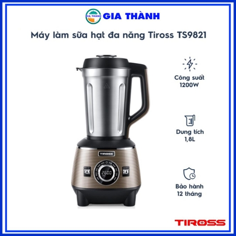 Máy làm sữa hạt đa năng Tiross TS9821