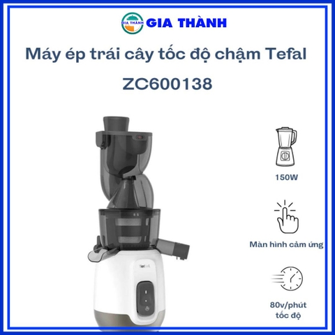 Máy ép trái cây tốc độ chậm Tefal ZC600138