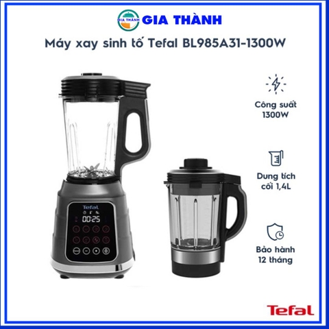 Máy làm sữa hạt sinh tố Tefal BL985A31-1300W