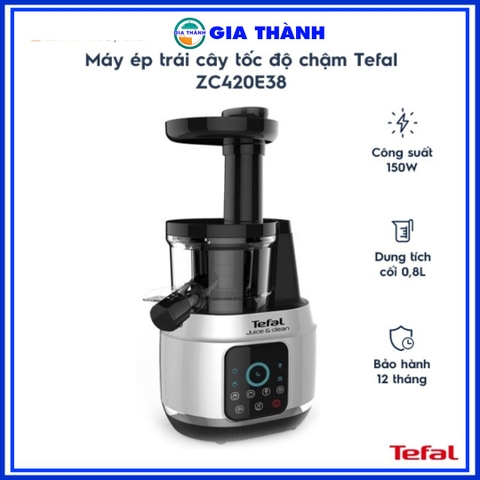 Máy ép trái cây tốc độ chậm Tefal ZC420E38
