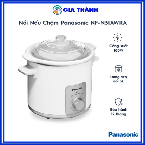 Nồi nấu chậm Panasonic 3,0L NF-N31AWRA