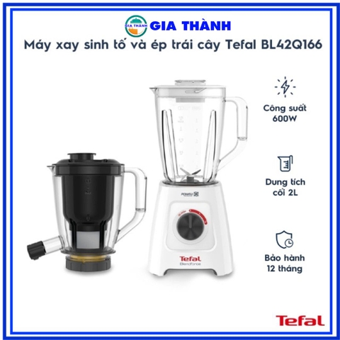 Máy xay sinh tố và ép trái cây Tefal BL42Q166