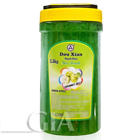 Thạch dừa Douxian hộp 2.5kg - TÁO