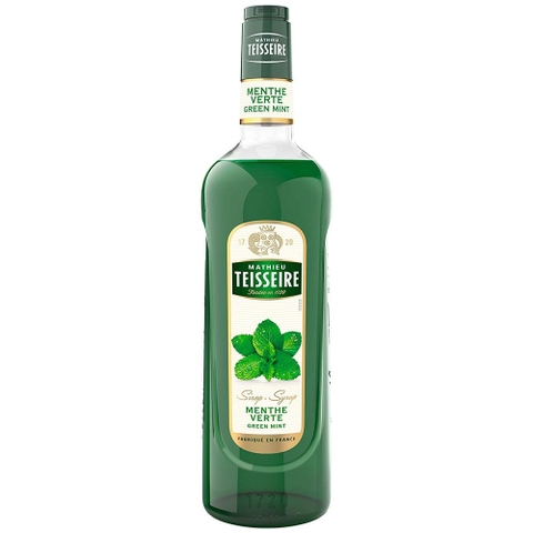 Siro Teisseire chai 700ml - BẠC HÀ XANH