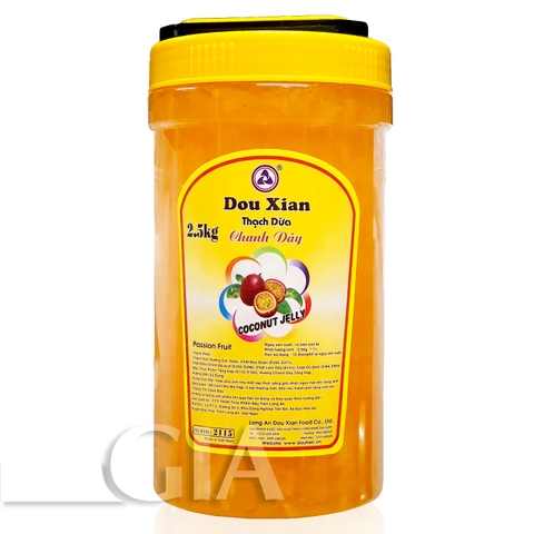 Thạch dừa Douxian hộp 2.5kg - CHANH DÂY