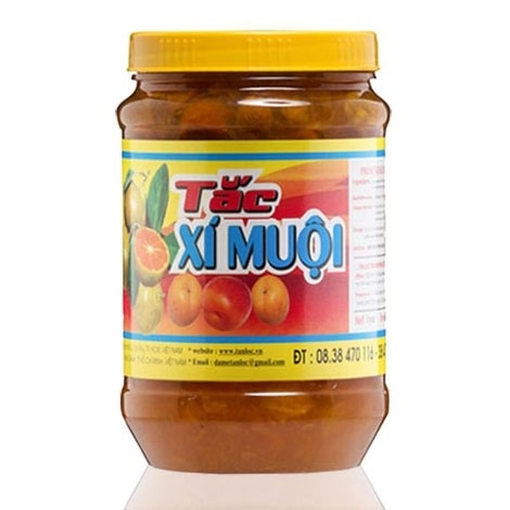 Tắc xí muội Tấn Lộc hũ 580g