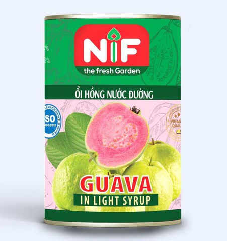 Ổi ngâm nước đường Nif lon 560g