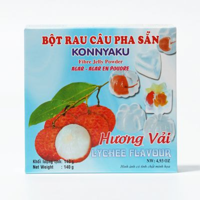 Bột rau câu pha sẵn 140g - VẢI