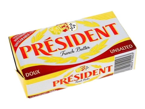 Bơ President hộp 200g