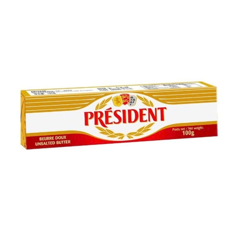 Bơ President hộp 100g