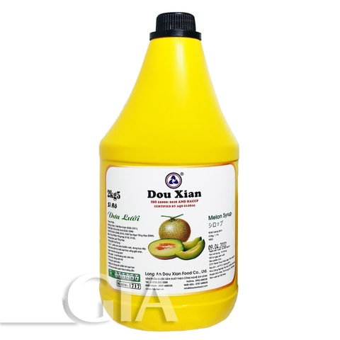 Siro Douxian bình 2.5kg - DƯA LƯỚI