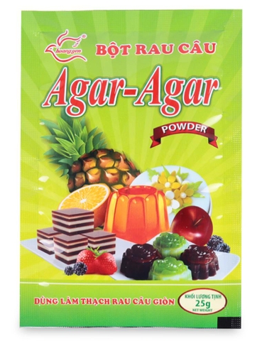 Bột Rau Câu giòn Hoàng Yến Gói 25G
