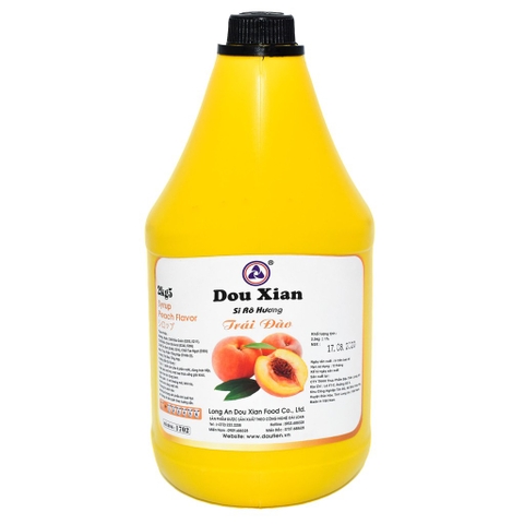 Siro Douxian bình 2.5kg - ĐÀO