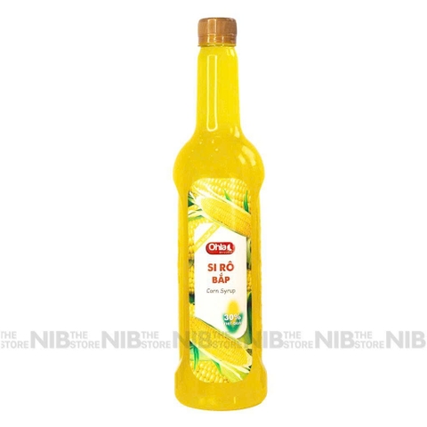 Siro Ohla 30% chai nhựa 780ml - BẮP