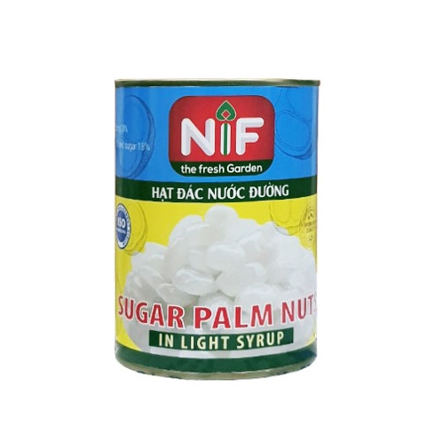 Hạt đác ngâm nước đường Nif lon 565g