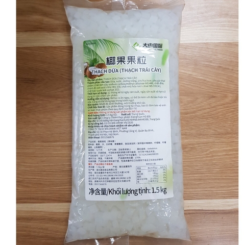 Thạch dừa đài loan daidu gói 1.5kg