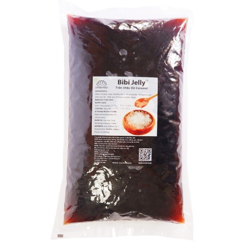 3Q Bibi gói 2kg - ĐEN CARAMEL
