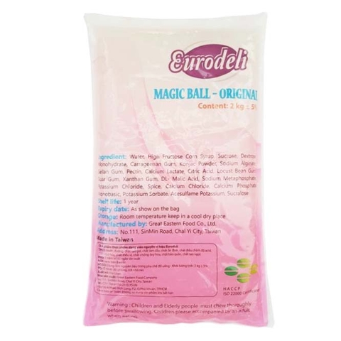 3Q Eurodeli Đài Loan gói 2kg - NGUYÊN VỊ