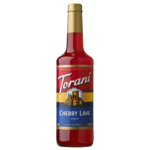 Syrup Torani chai 750ml - CHANH ANH ĐÀO (CHERRY LIME)