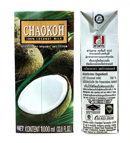 Nước cốt dừa Chaokoh 1000ml