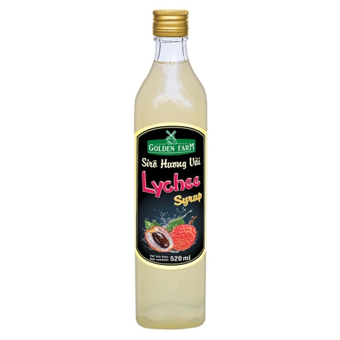 Siro Golden Farm chai 520ml - VẢI