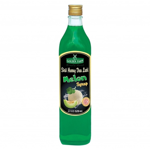 Siro Golden Farm chai 520ml - DƯA LƯỚI