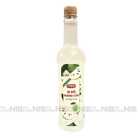 Siro Ohla 30% chai nhựa 780ml - MÃNG CẦU