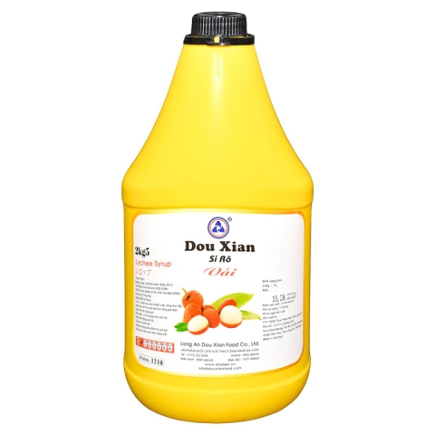 Siro Douxian bình 2.5kg - VẢI