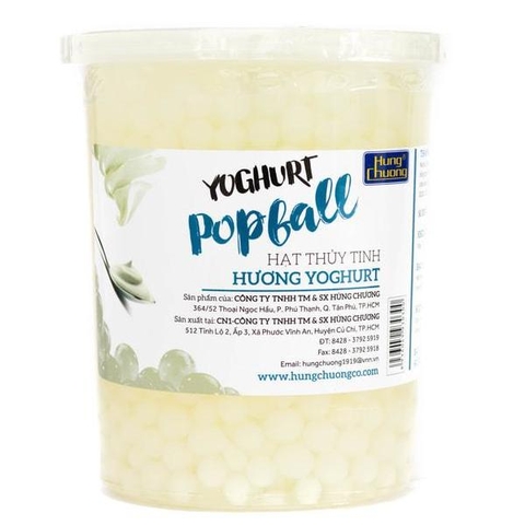 Thạch thủy tinh Hùng Chương hộp 1kg - YOGHURT
