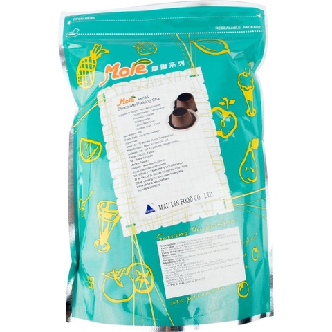 Bột pudding Đài Loan Mole gói 1kg - SOCOLA