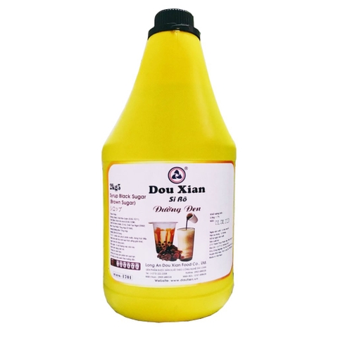 Siro Douxian bình 2.5kg - ĐƯỜNG ĐEN