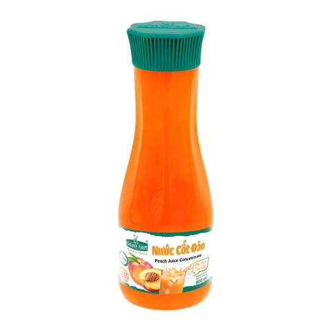 Nước cốt Golden farm chai 800ml - ĐÀO