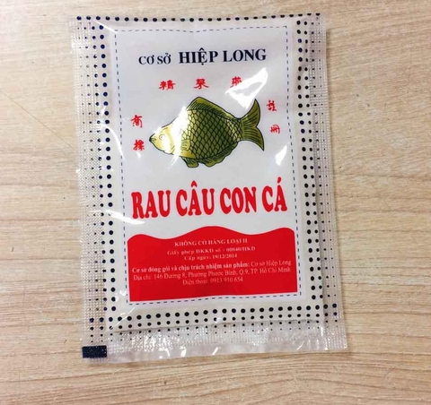 Bột rau câu giòn con cá Hiệp Long - 50G