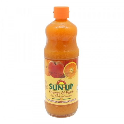 Nước ép Sun-up chai 750ml - CAM & ĐÀO