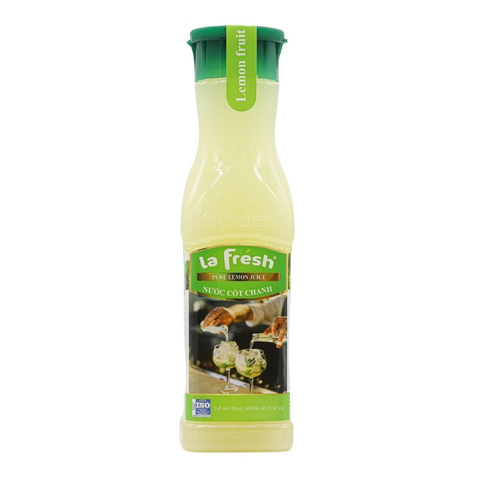 Nước cốt La Fresh chai 650ml - CHANH